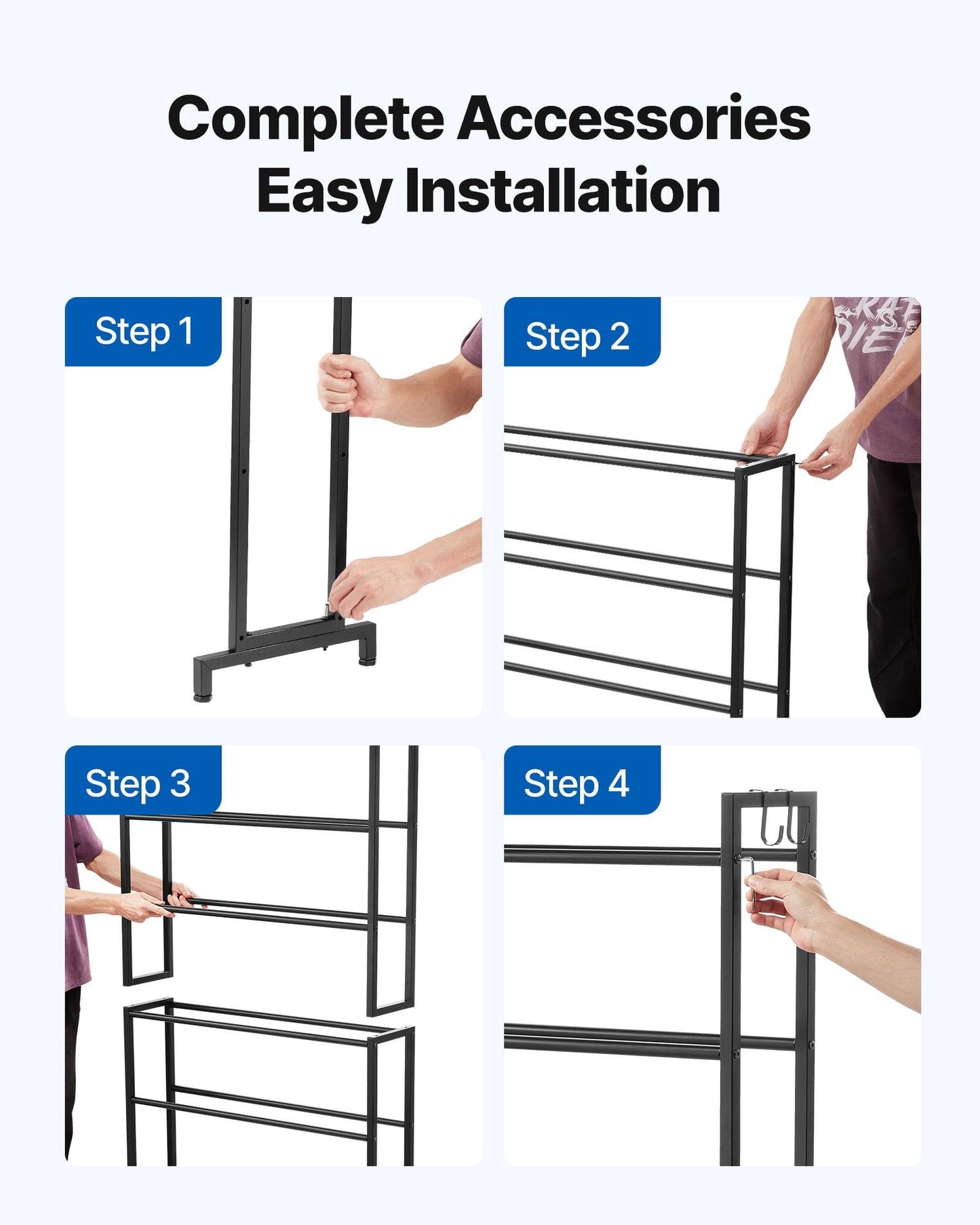 Vevor 3D Printer Filament Storage Rack, 7 Tier Heavy Duty Storage Shelves For 3D Printing Filaments, Filament Spool Holders Rack