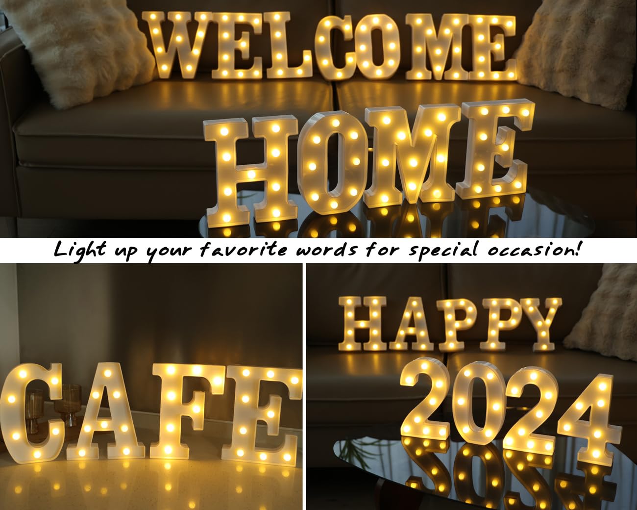 Ifdgctk Light Up Numbers Led Letters Lights 10 Number Decorative Lighted Letters Battery Powered Led Light Up Number For Party Bar Night Light Home Decor(Number 9)