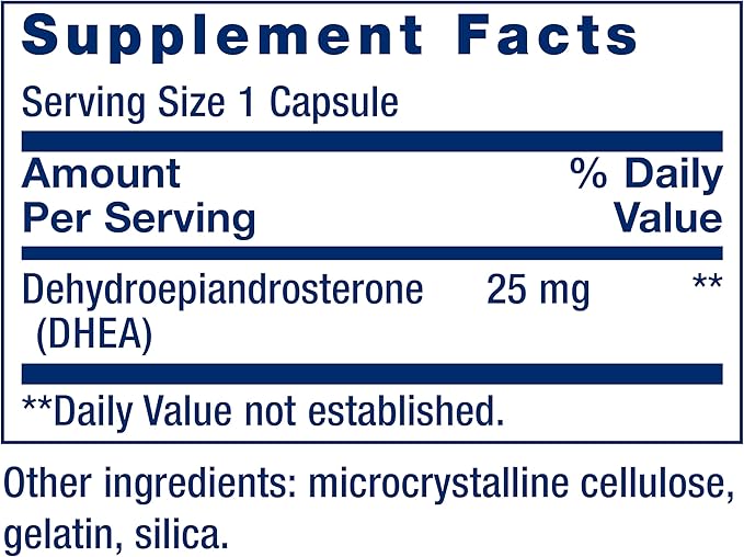 Jarrow BroccoMax Sulforaphane 35mg and Life Extension DHEA 25mg - Liver Health, Hormone Balance, and Healthy Aging Supplement Bundle