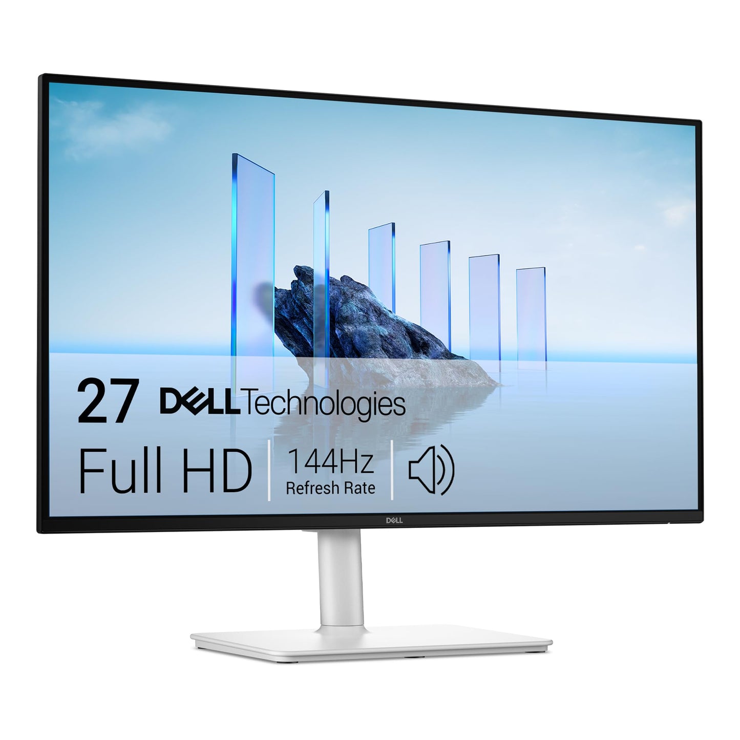 Dell 27 Plus Monitor - S2725HSM - 27-inch FHD (1920x1080) 144Hz 1ms Display, 2 x 3W Speakers, HDMI Connectivity, Height/Tilt/Piv