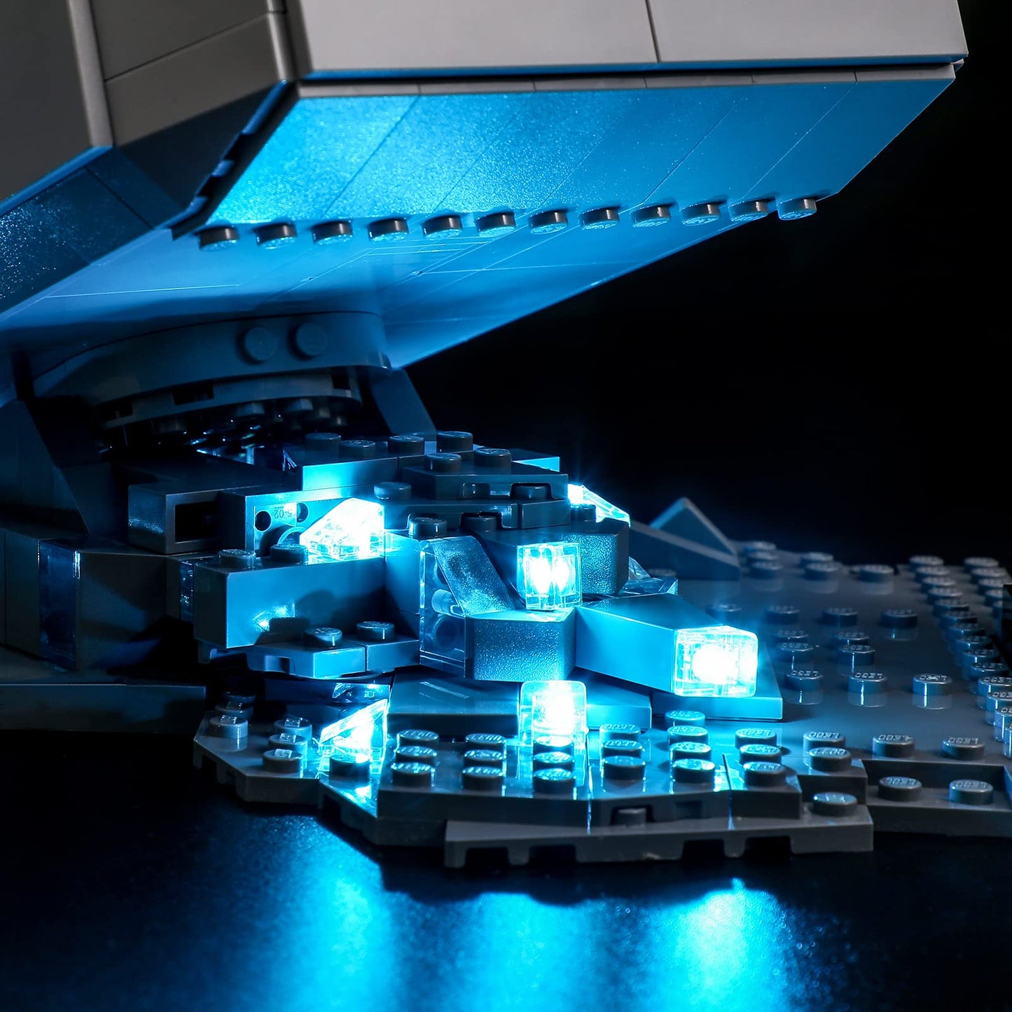 LIGHTAILING Led Light for Lego Marvel Thors Hammer Model - Silver - 4.72 x 6.5 x 1.57 inches - Model LGK497