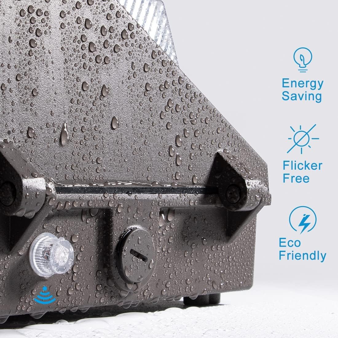 Lightdot 6Pack 70W Led Wall Pack Lights 100-277V Dusk To Dawn With Photocell 10500Lm 5000K Daylight Ip65 Waterproof Wall Mount Outdoor Security Lighting Fixture Energy Saving(Height:10~15Ft)
