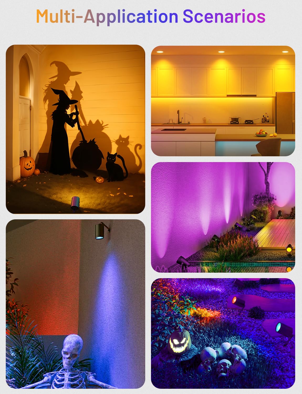Mcdyluk Led Mr16 Purple Light Bulb 4W 20W 35W 50W Halogen Equivalent 12V Low Voltage Gu5.3 Bi-Pin Led Purple Bulbs For Outdoor Landscape Yard Garden Tree Pool Holiday Lighting 38 Deg 6 Pack