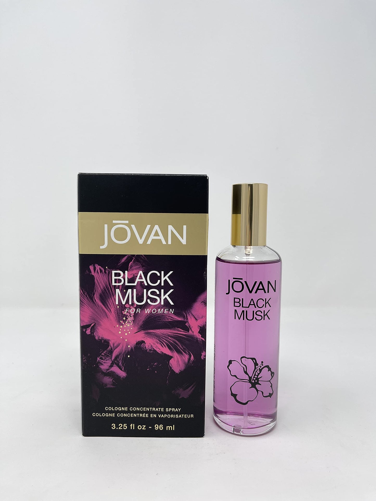 Jovan Black Must perfume 3.25 cologne concentrate spray