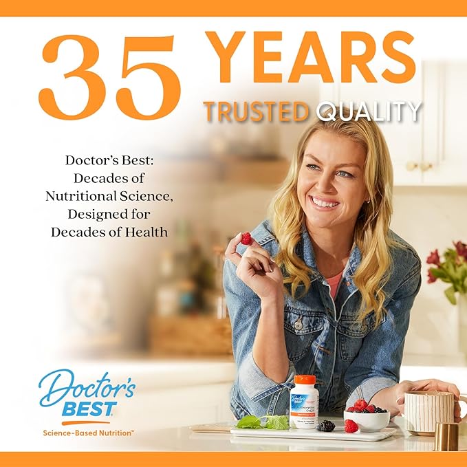 Doctor's Best Natural Vitamin K2 Mk-7 Capsule , Supports Bone Health & Soft Tissue Elasticity, 180 Ct