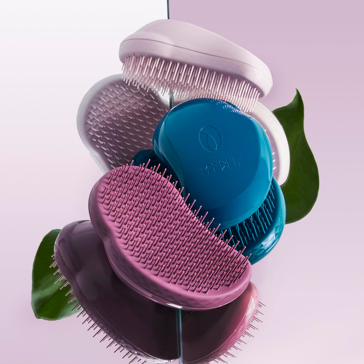 Tangle Teezer Hairbrush | Original Plant Brush Detangling Hair Brush for Wet & Dry Hair | Detangler Brush for Fine, Curly, Thick