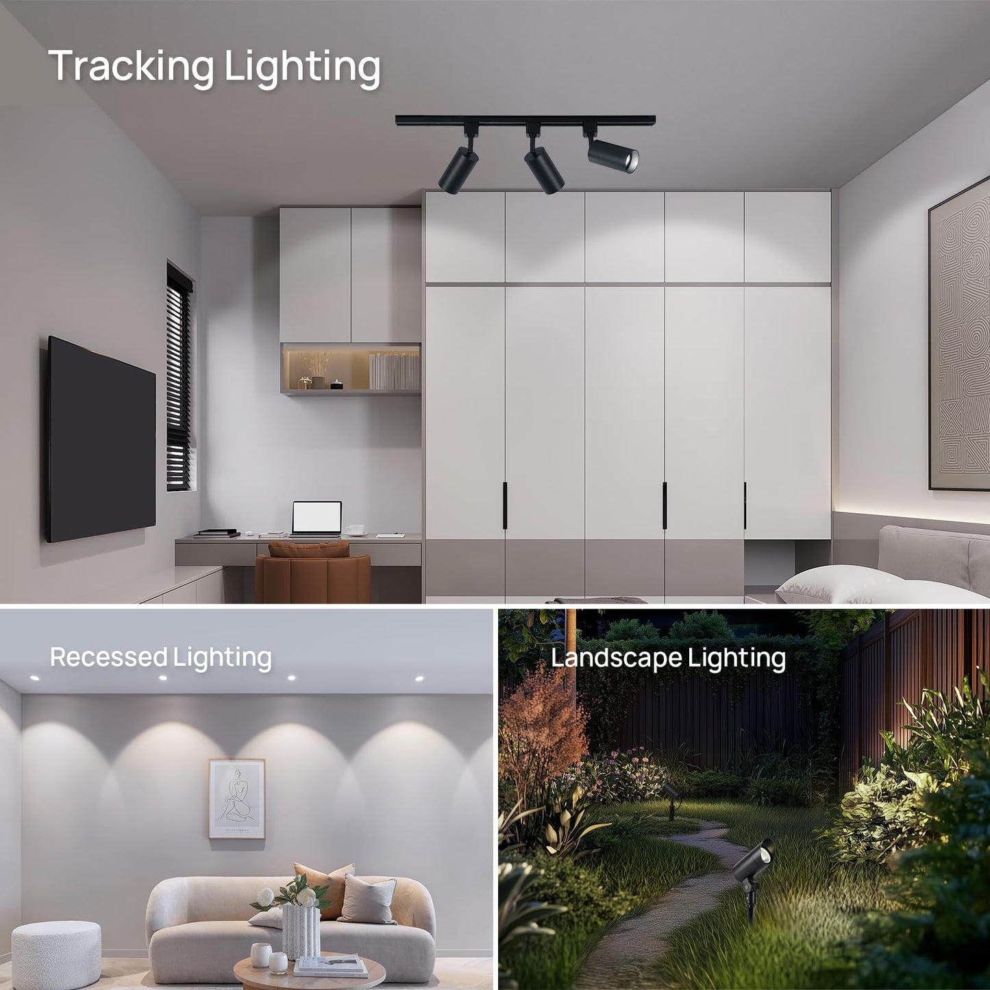 Linkind Dimmable Mr16 Led Bulbs 50W Equivalent Gu5.3 Bi-Pin Base Mr16 Bulbs 12V Low Voltage 5W 4000K Cool White 500Lm 40?Beam Angle For Spotlights Recessed Tracking Landscape Lighting 6 Packs