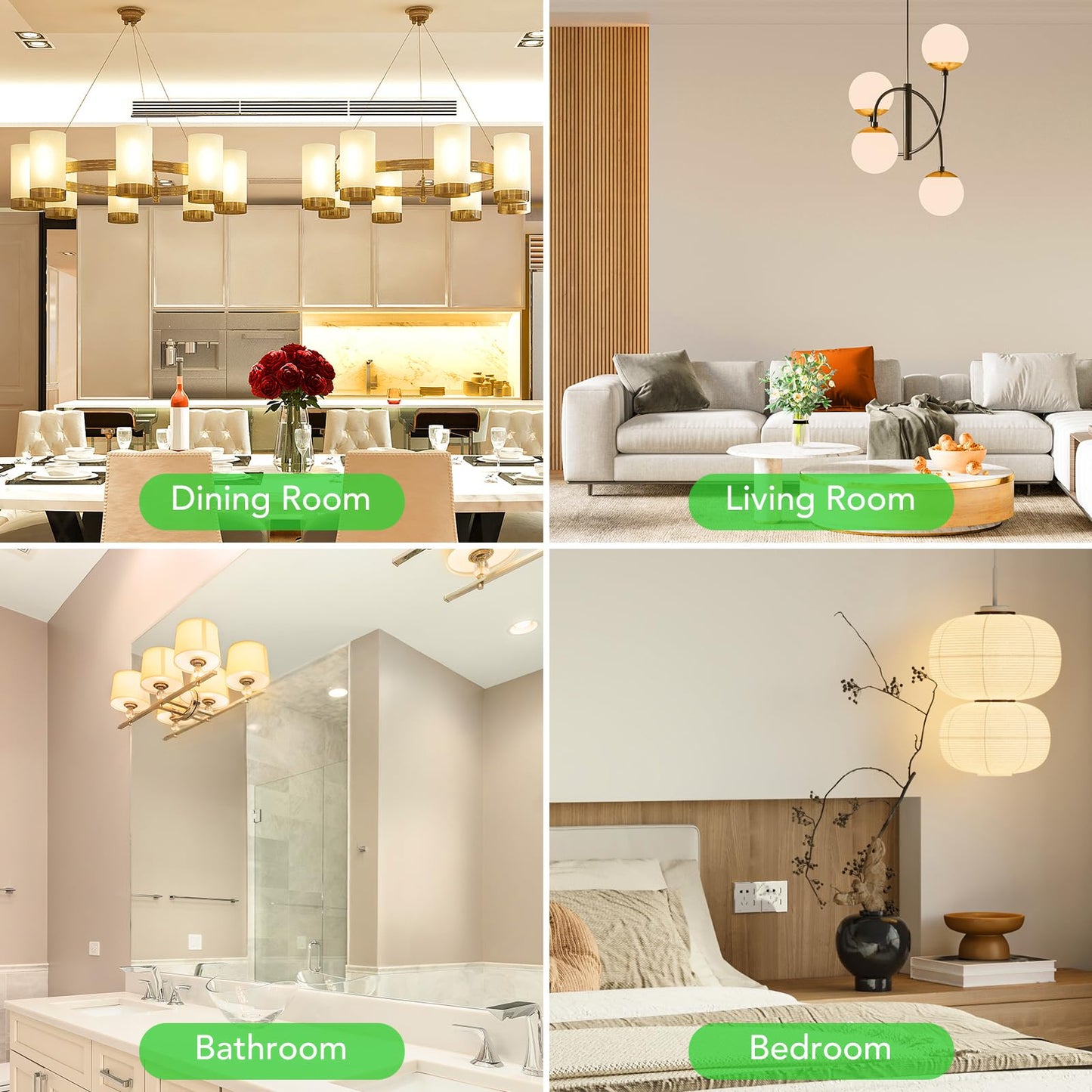 Bubo G9 Led Bulb 3000K Warm White 430 Lumens 3W Equivalent 40W T4 G9 Halogen Replacement 360Beam Angle 120V Non-Dimmable No-Flicker G9 Light Bulbs For Crystal Chandelier Lighting 20 Pack