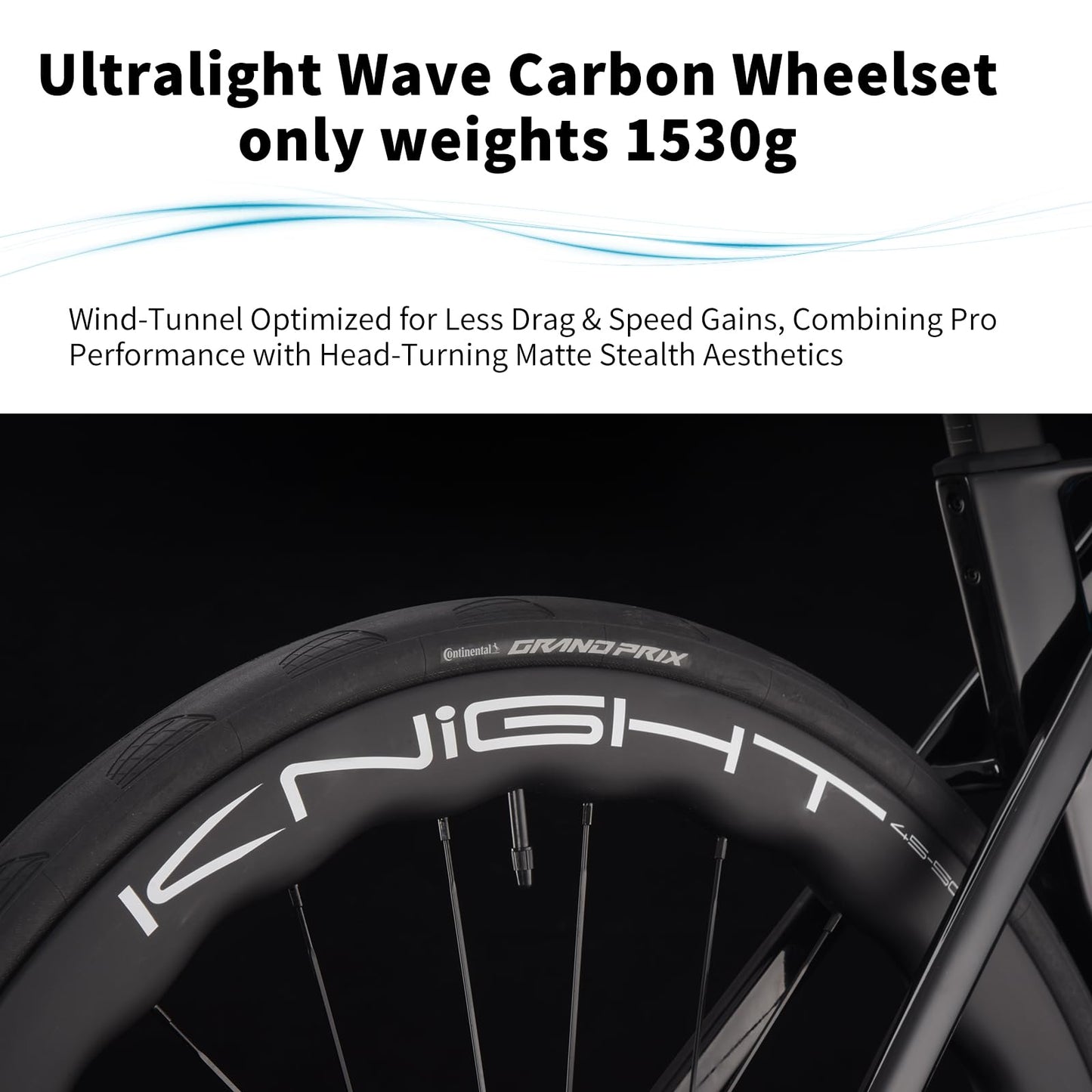 SAVADECK SLR8-Ultegra Full Carbon Road Bike with Shimano 105 R8170 24S Set for Adults, (Wave Pattern(W45), Red, 48cm)
