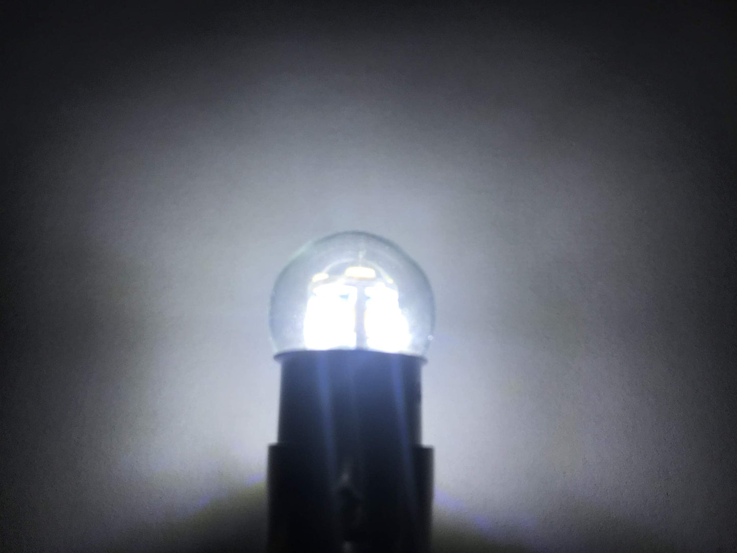 Aero-Lites Miniature LED Bulb Replacement #90, BA15D Base, 12/14vdc, Bright White, 1 Count
