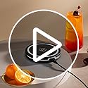 Barsys Smart Coaster 2.0 (Black) – Portable Cocktail Maker & Drink Mixer, App-Enabled Home Bartender Machine with 1000+ Re...