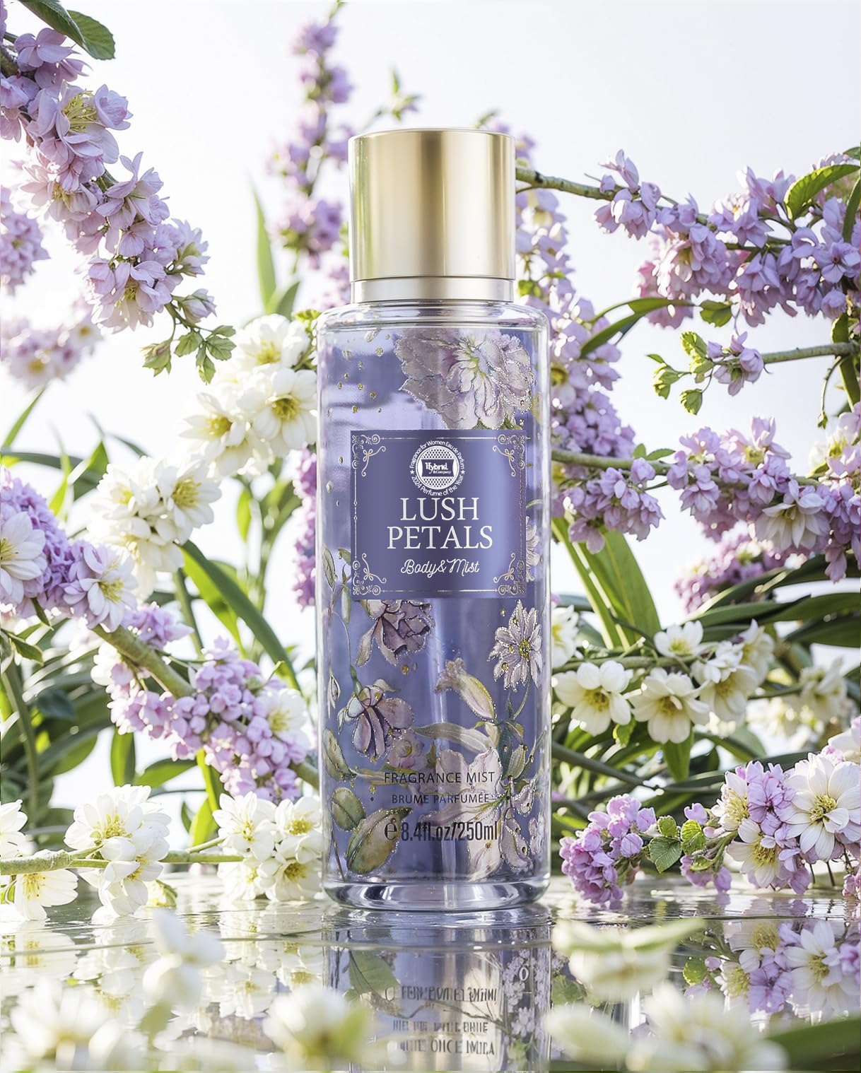 Hybrid & Company Women Lush Petals Body Fragrance Mist Brume Parfumee 250Ml