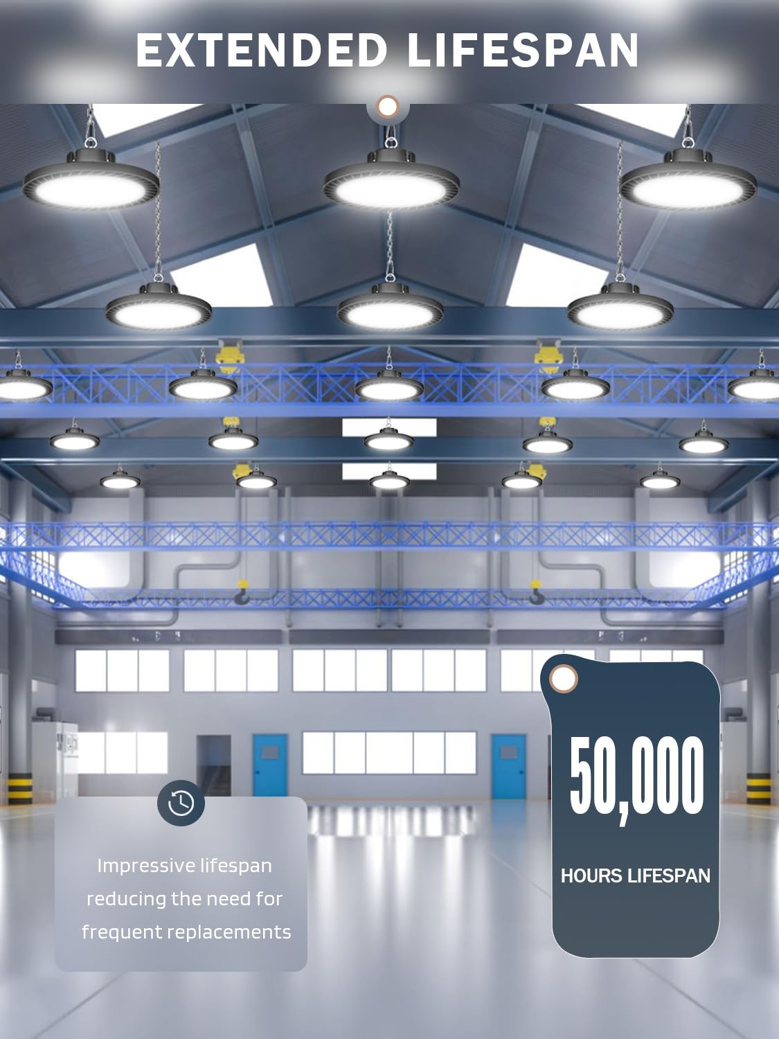 Lvsdak Ufo Led High Bay Lights 250W (Eqv.1000W Mh/Hps/Hid) 5000K Daylight 37500Lm With 5Ft Cable High Bay Led Shop Lights Commercial Lighting Fixture For Warehouse Workshop Barn Factory 6 Pack