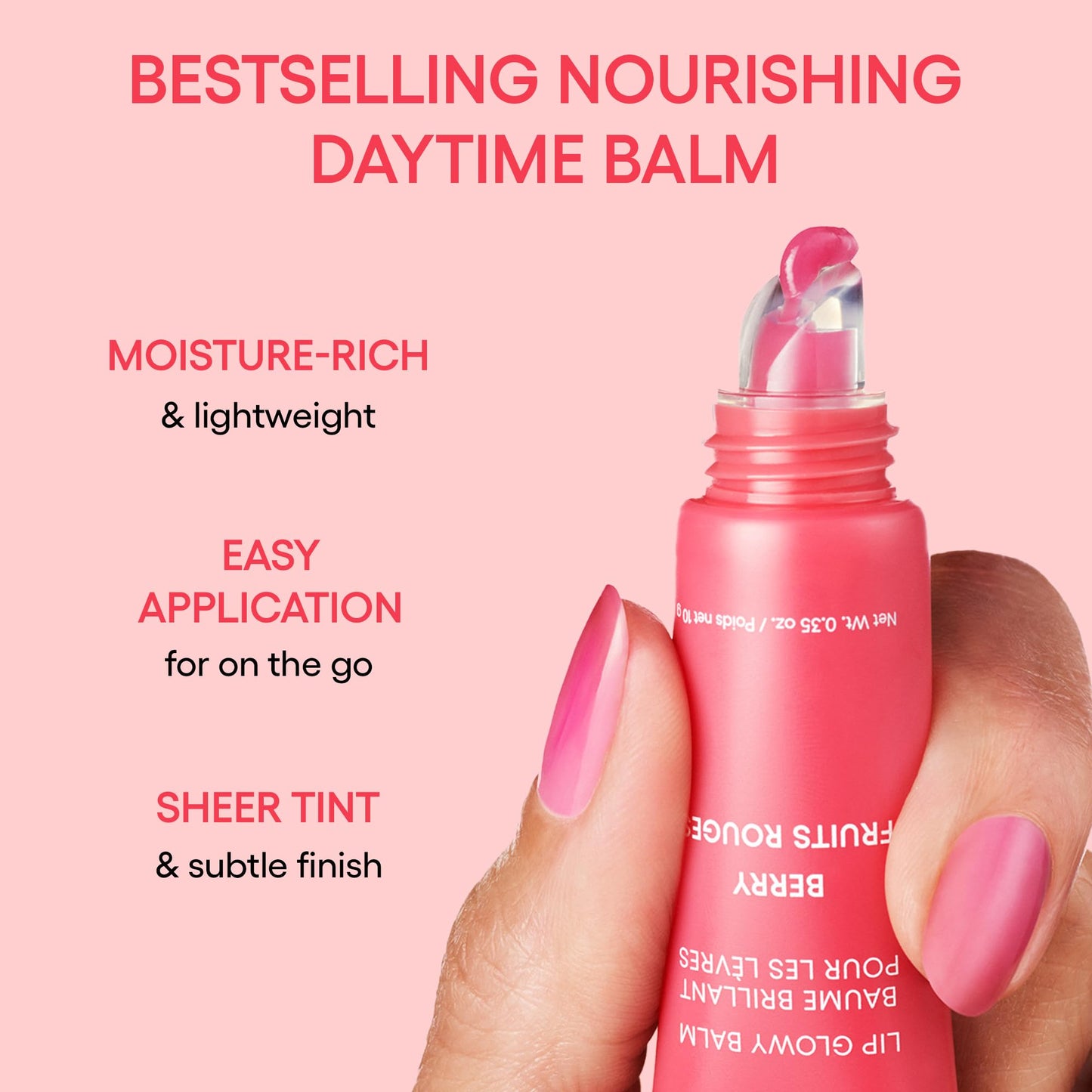 LANEIGE Lip Glowy Balm Matcha Bubble Tea: Nourishing Sheer-Tinted Balm for Daytime Lip Hydration