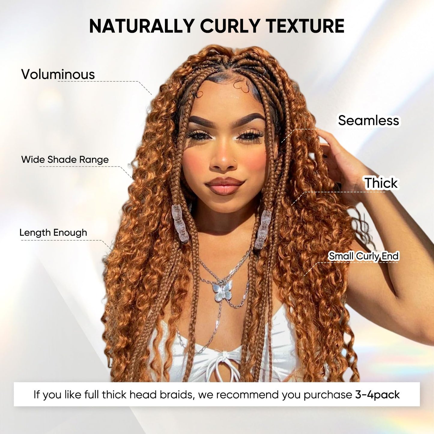 Human Braiding Hair 16 Inch 100g Honey Blonde Deep Wave Bulk Hair for Braids No Weft Curly Bundles Human Hair Extensions for Boh