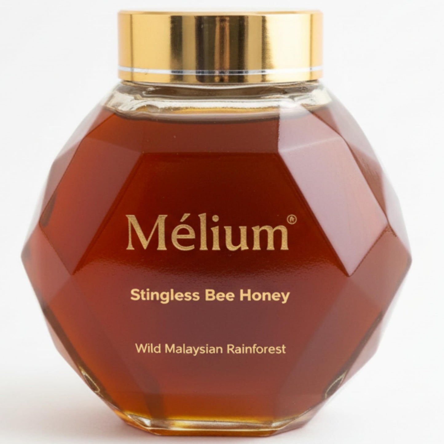 M?lium Stingless Bee Honey 8.8oz - Lab-Verified with 5? Higher Antioxidants vs Manuka Honey Medical Grade - Third-Party Tested Pure Naturally Low-GI & Sucrose Free