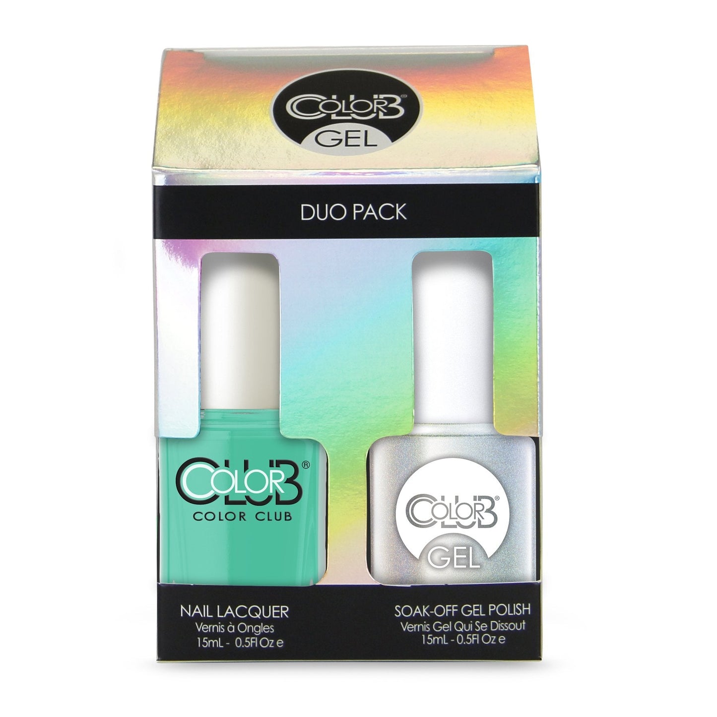 Color Club Age Of Aquarius Color Club Gel + Lacquer Duo Includes 1 Each Of 05geln04 and 05an04, 0.5 fluid_ounces