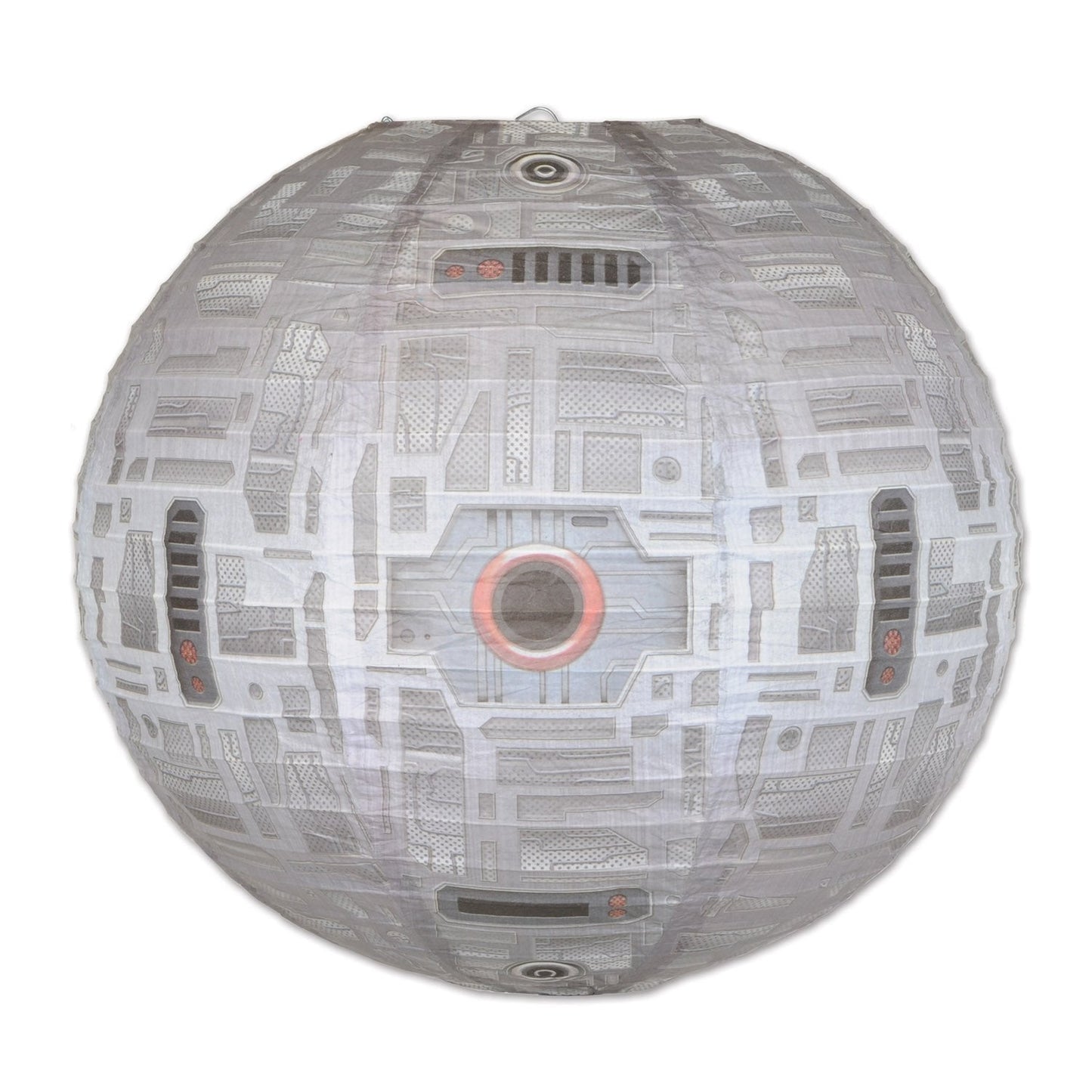 Beistle Space Station Paper Lantern, Multi-Colored, 15 Cardboard, Model 59895