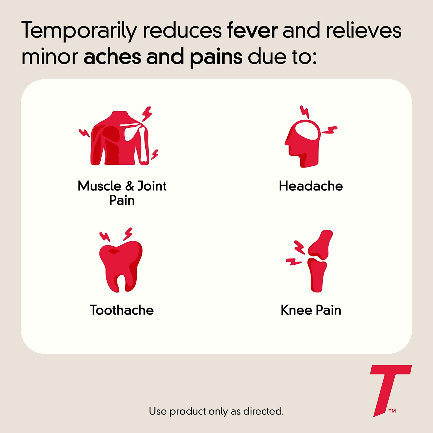 Tylenol Extra Strength Pain Reliever and Fever Reducer Caplets, 500 mg Acetaminophen, Pain Relief Pills for Headache, Backache, Toothache and Minor Arthritis Pain Relief, 200 Count