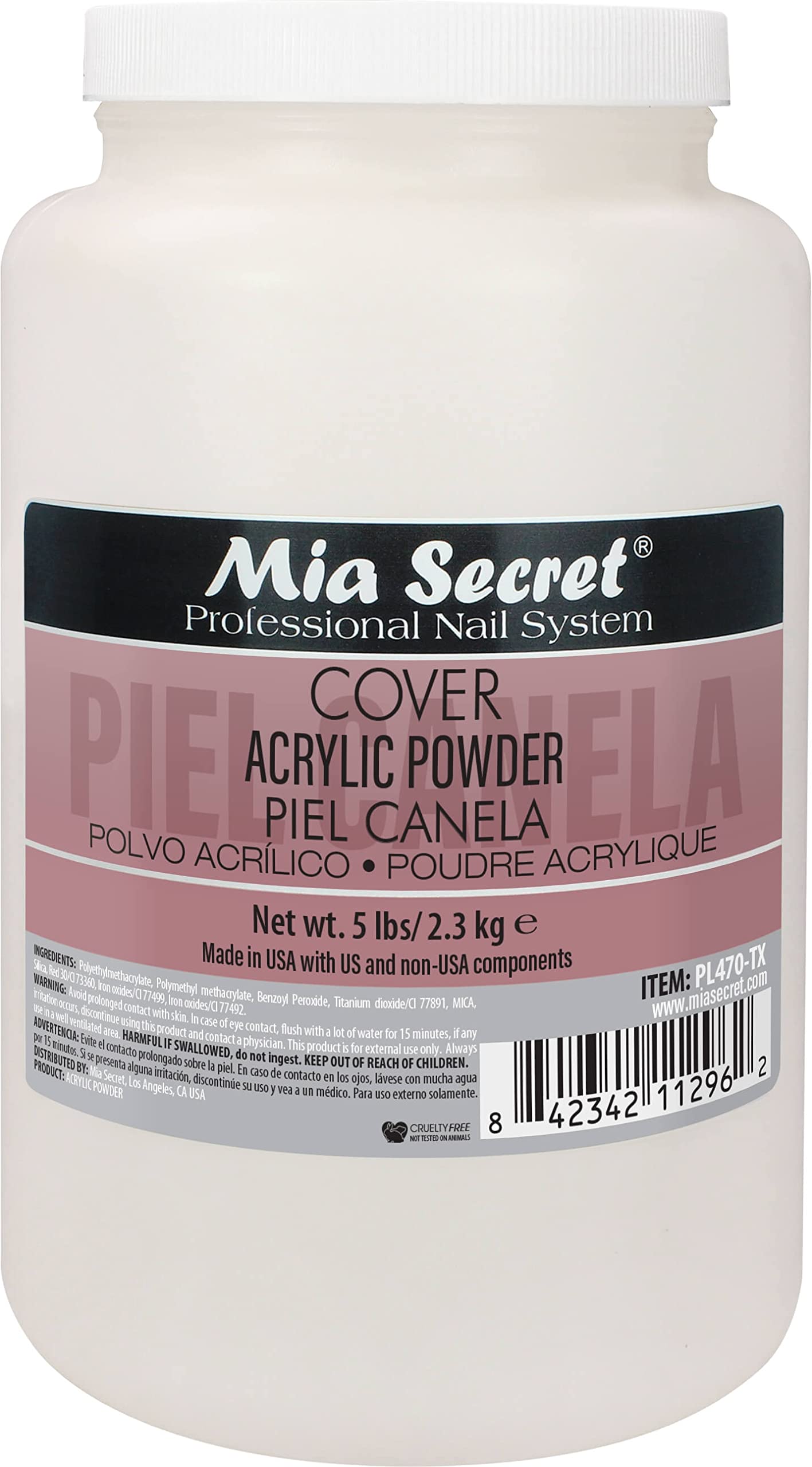 Cover Piel Canela Mia Secret Acrylic Powder (5 lbs)