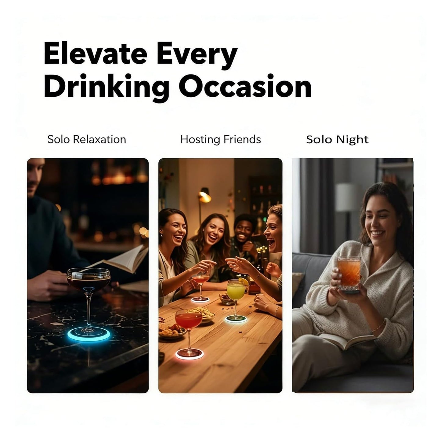2026 New Smart Cocktail Maker 2.0 - Automated Bartending System, Portable APP-Controlled Mixer, Easy to Clean & Carry, Compact Storage Design, Suitable for Bars/Clubs/Home Use(White*2)