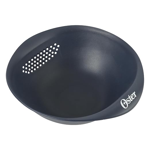 Oster Bluemarine 3 Piece PP Stackable Space-Saving Colander and Mixing Bowl Set