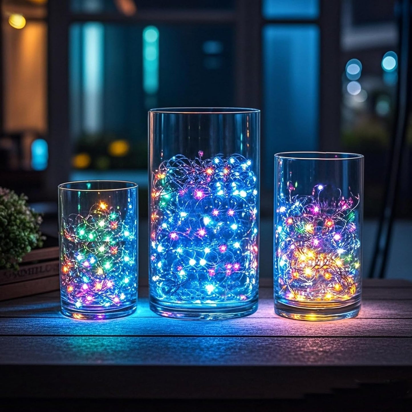 36pcs Glass Vase Cylinder for Centerpieces Small Flower Glass Clear Home Decor Centerpiece Table Flower Vase Decorations for Wedding&Holiday 4,4.7,6Inch Tall