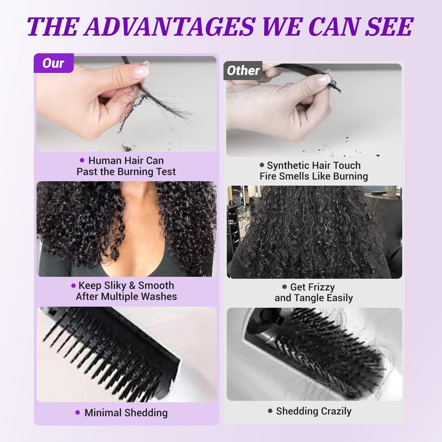 Bundles Human Hair Burmese Curly Water Wave Bundles Human Hair Extensions 3C4A Spiral End Quick for Women 20 22 24 INCH Natural