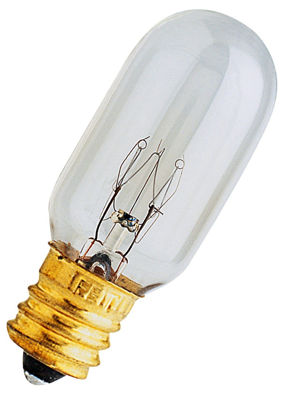 Feit Electric 15-Watt Intermediate Base T7 Incandescent Bulb, 3000K Soft White, Glass, 2.1H X 0.8D, Model Bp15T