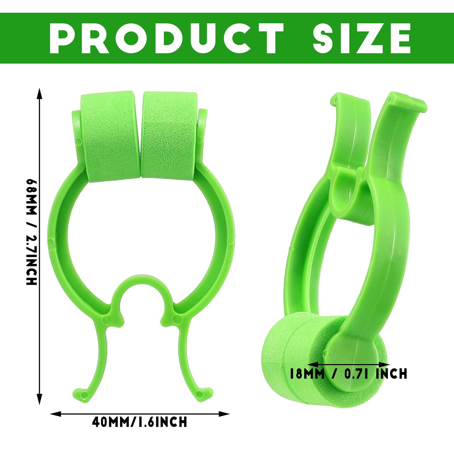 24 Pieces Nose Clips Nose Bleed Stopper Plastic Nose Clip Nose Pincher Nasal Clip Kit for Snoring Stop Accidental or Emergency Condition Swimming (Green, Blue)