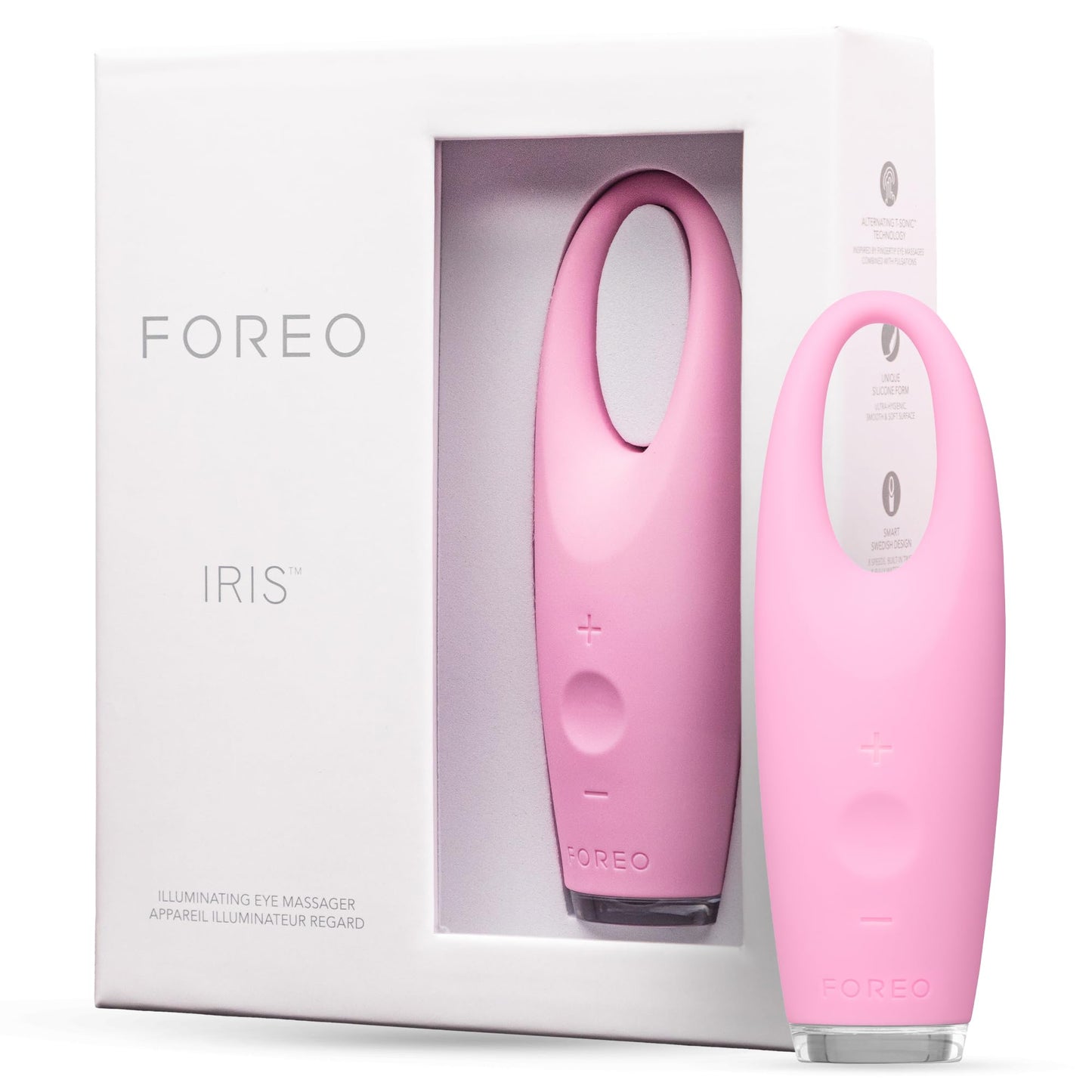 FOREO IRIS Eye Massager Dark Circle Remover & Eyebag Remover Eye Depuffer Anti Aging Increases Absorption of Eye Mask Essences|