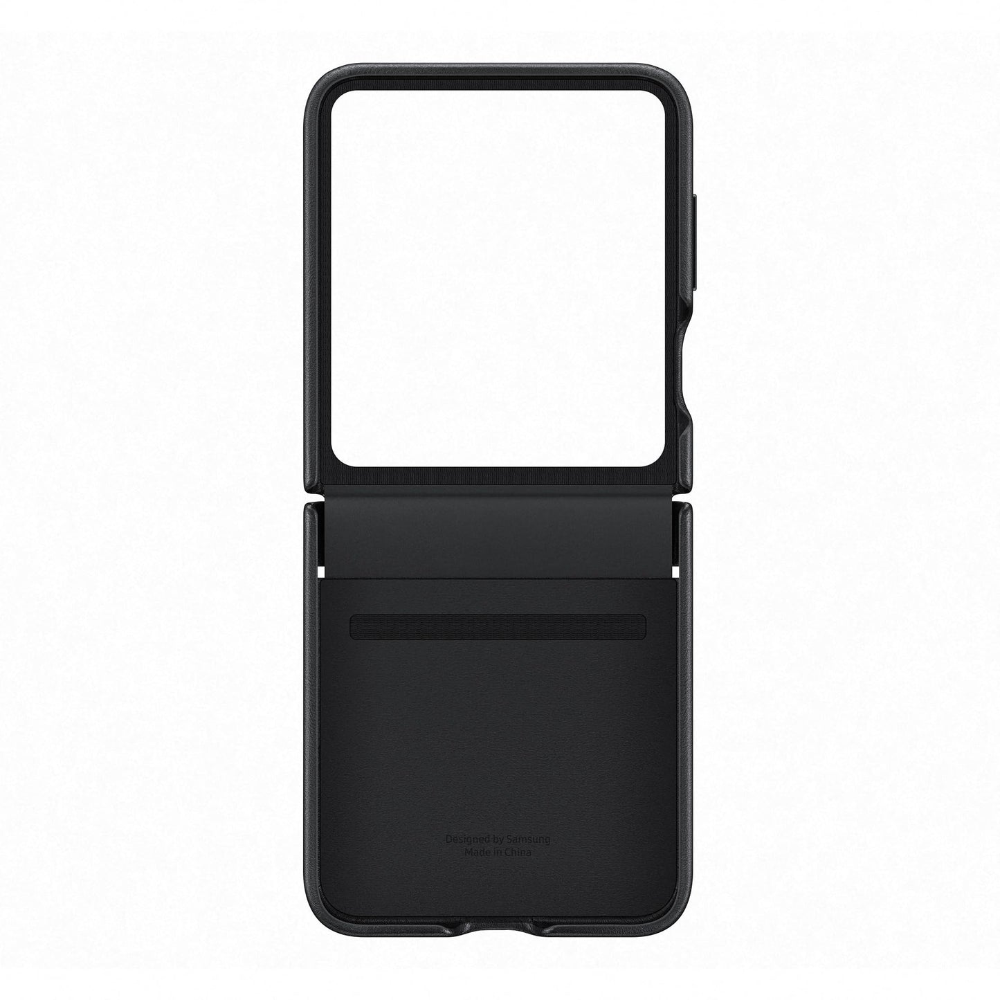 Samsung Galaxy Official Flap Eco-Leather Case For Z Flip5, Black