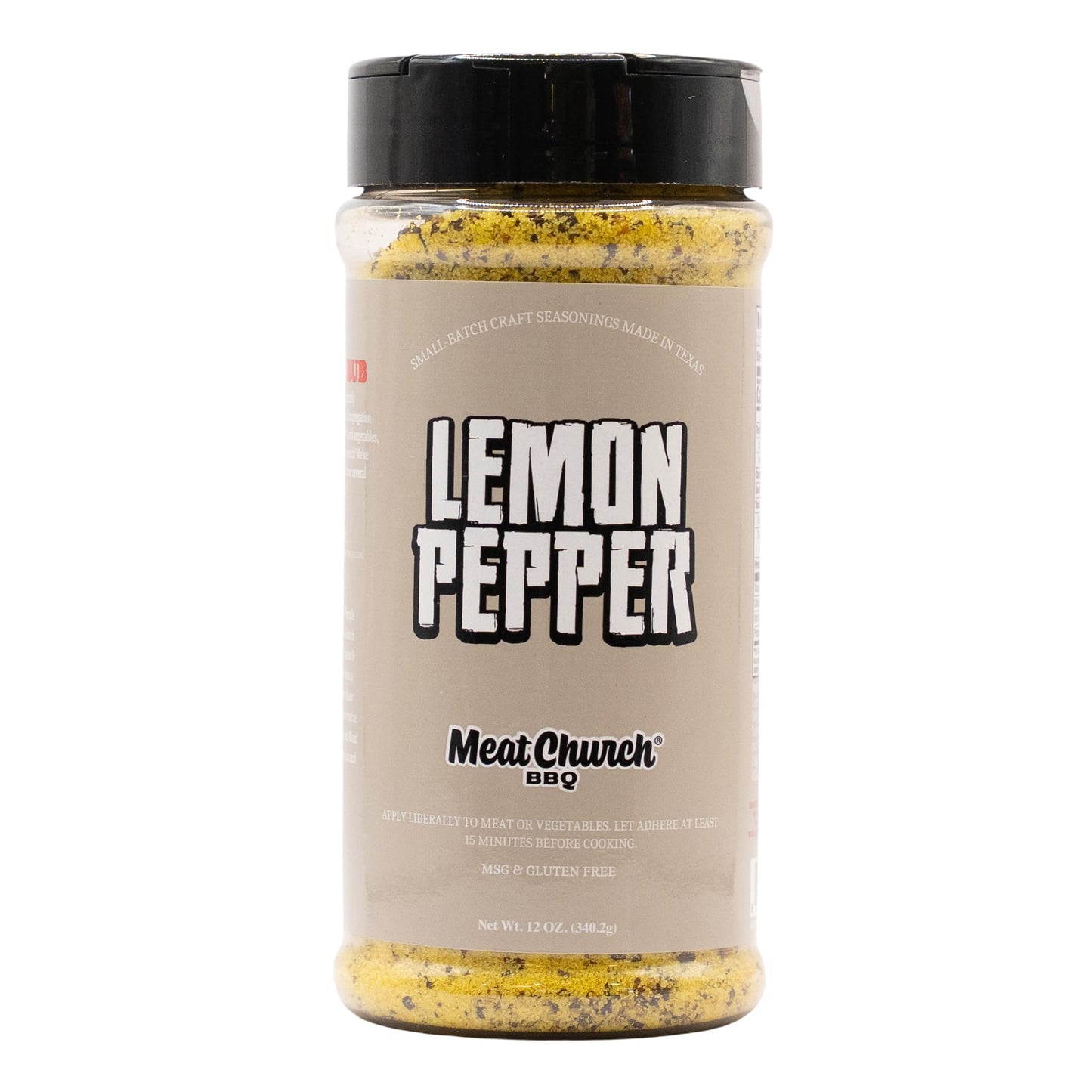 Meat Church Lemon Pepper Seasoning 12OZ