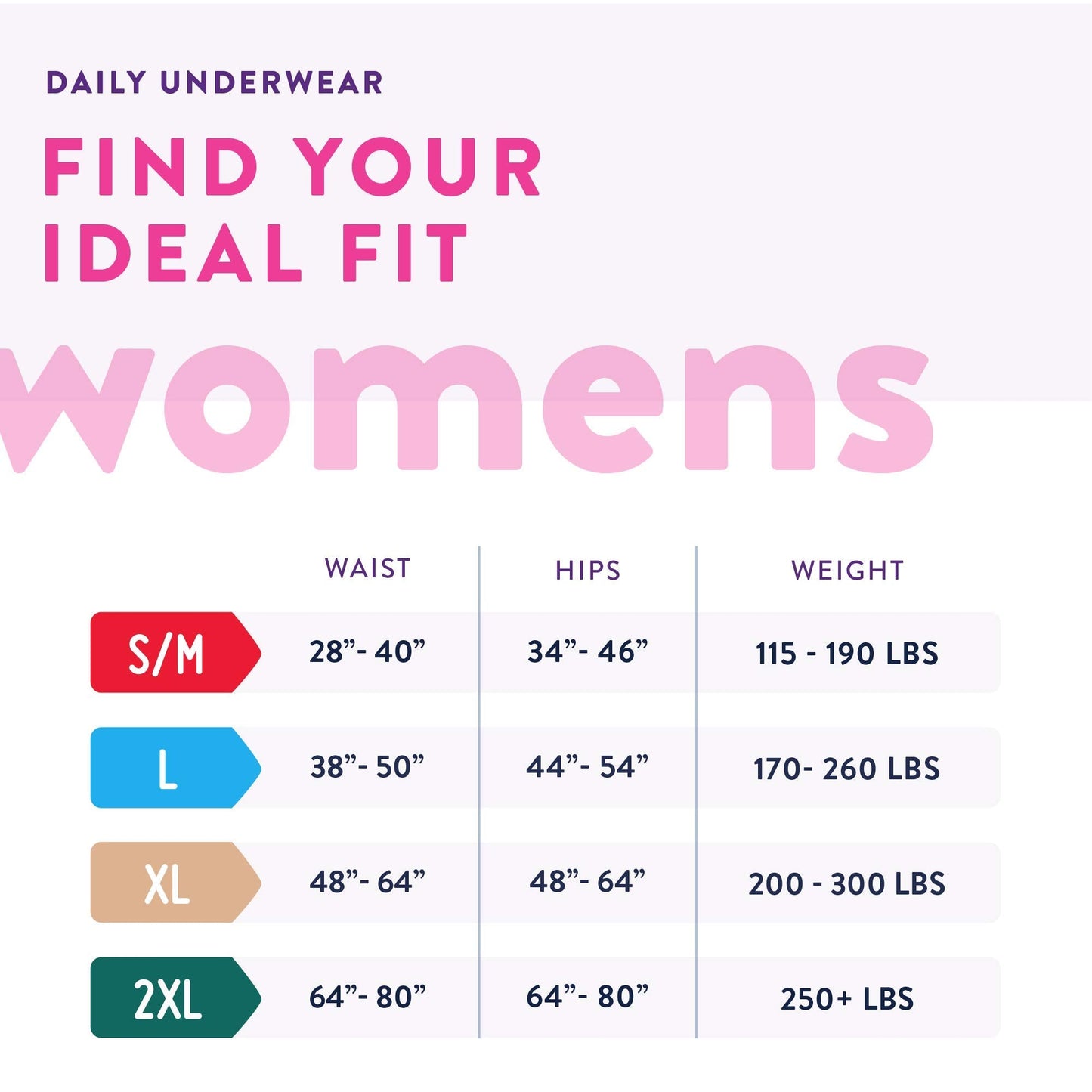 Prevail Proven | 2X-Large Pull-Up | Women's Incontinence Protective Underwear | Maximum Absorbency | 56 Count (package may vary)