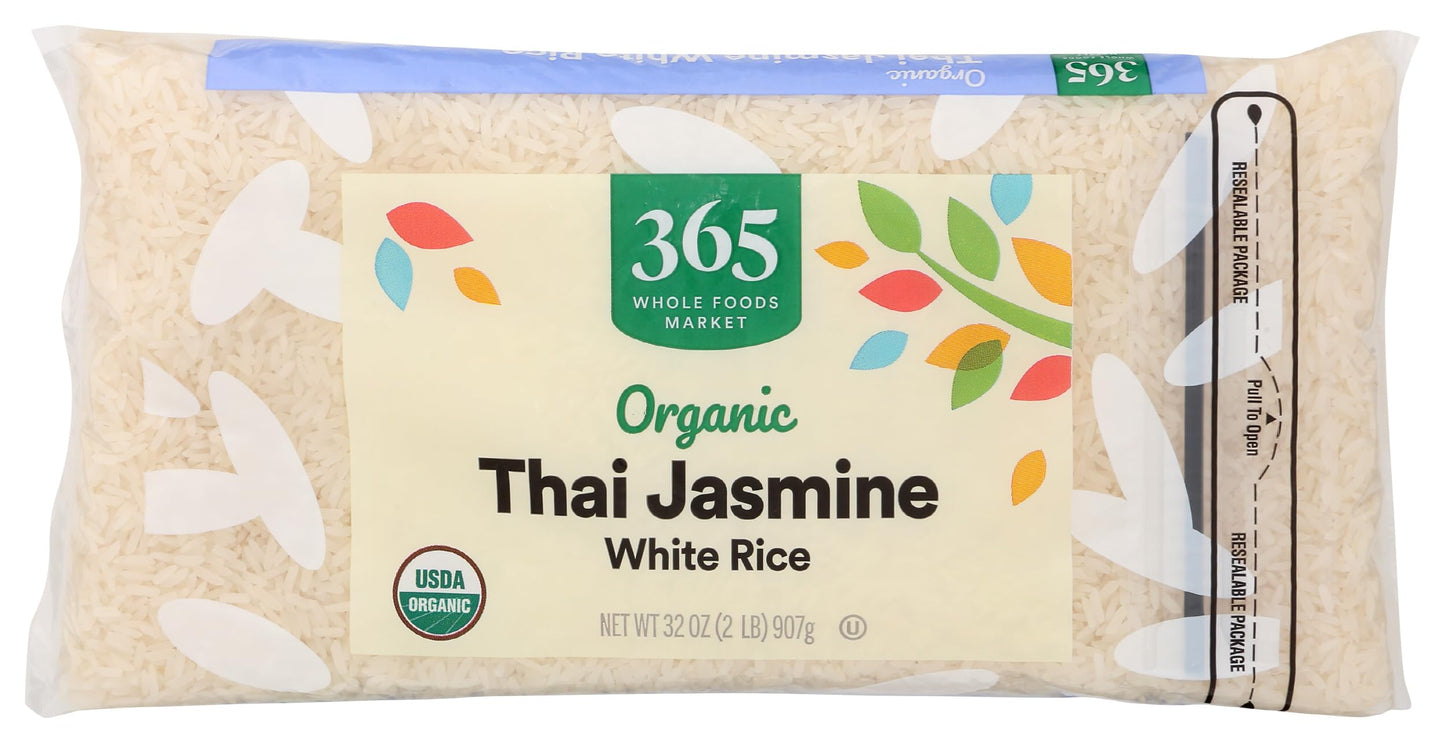 365 by Whole Foods Market Organic Jasmine Thai White Rice 32 Ounce