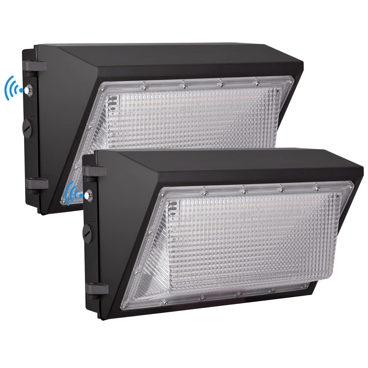 LED Wall Pack Light with Dusk to Dawn Photocell,80W 10500LM 5000K Daylight Wall Pack, AC100-277V Input,500W HPS/HID Equivalent,