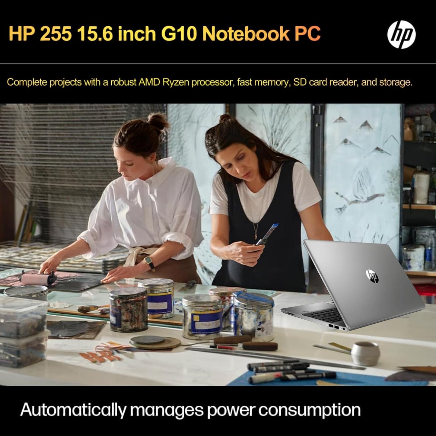 Hp New Flagship Laptop For Home Or Work, 32Gb Ram, Ryzen 3 7330U (Beat Intel I5-1135G7), 15.6 Full Hd, 512Gb External Drive & 25