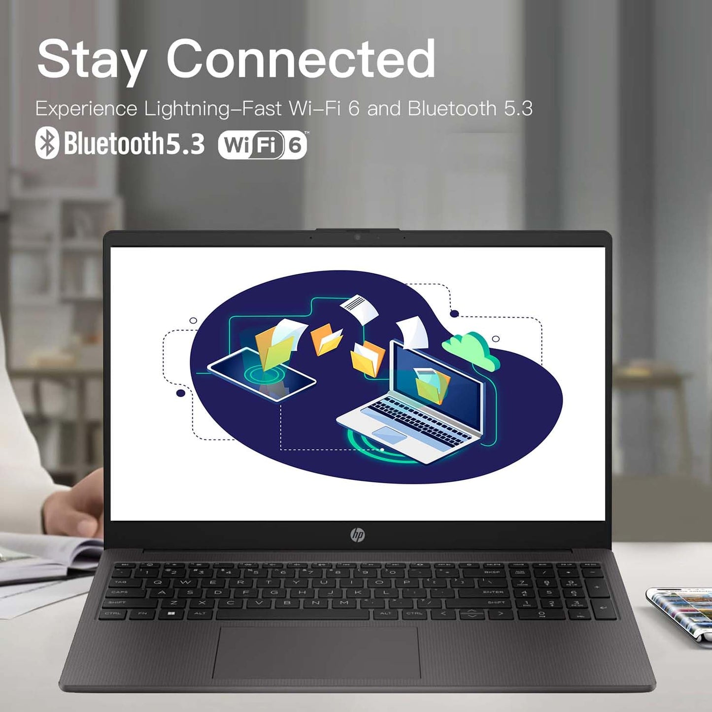 Hp Laptop | 15.6 Fhd Display (1920X1080) | Amd Ryzen 3 7330U | Wi-Fi 6 Bluetooth 5.3 | Long Battery Life | Ethernet Port | Windo
