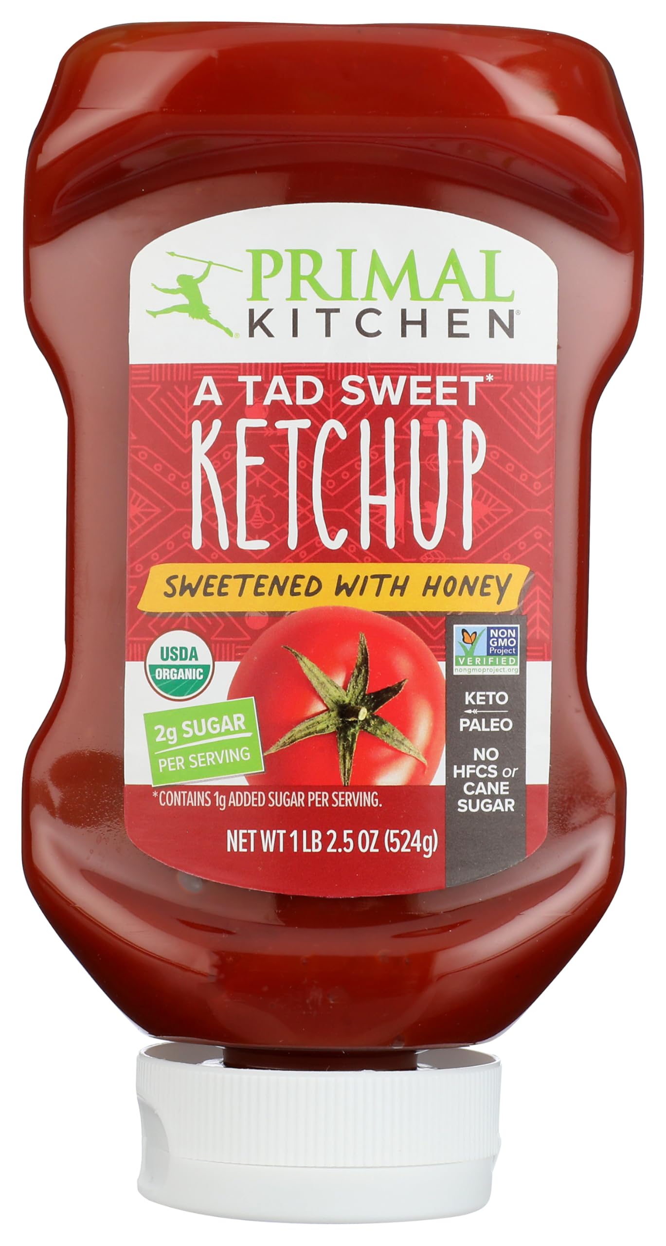 PRIMAL KITCHEN Organic Tad Sweet Ketchup 18.5 OZ