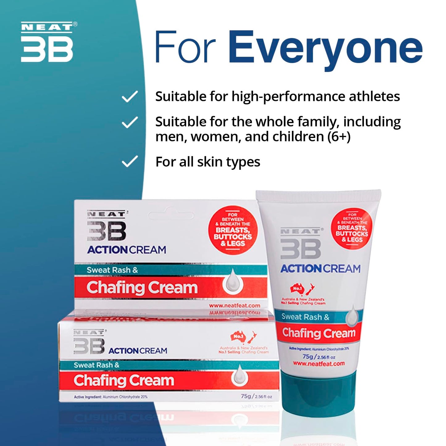 Neat Feat 3B Action Cream 75G by HealthMarket
