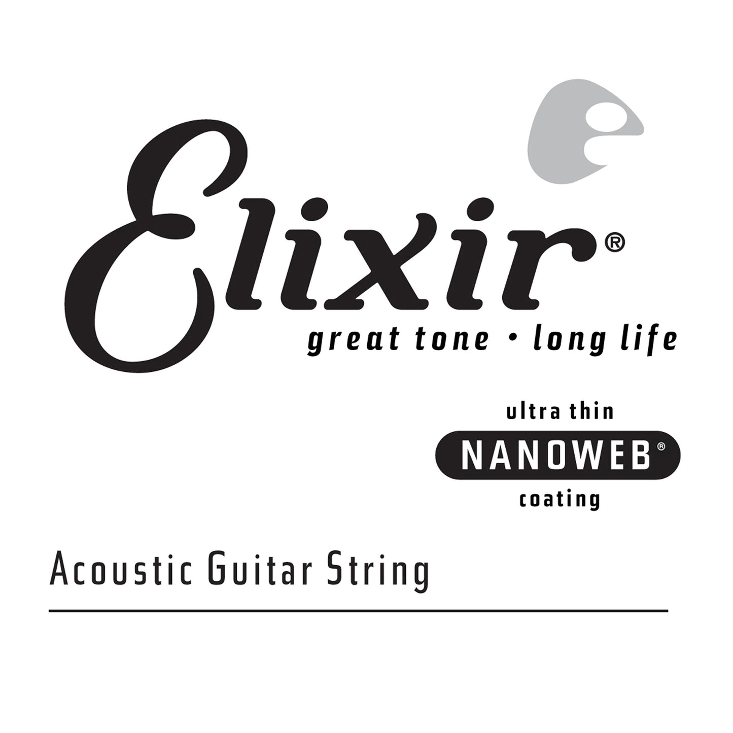 Elixir Strings, Acoustic Guitar Strings, Phosphor Bronze with NANOWEB Technology, Longest-Lasting Rich and Full Tone For Life wi