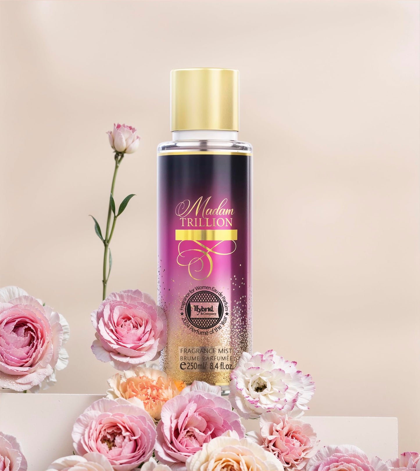 Hybrid & Company Women Madam Trillion Body Fragrance Mist Brume Parfumee 250Ml