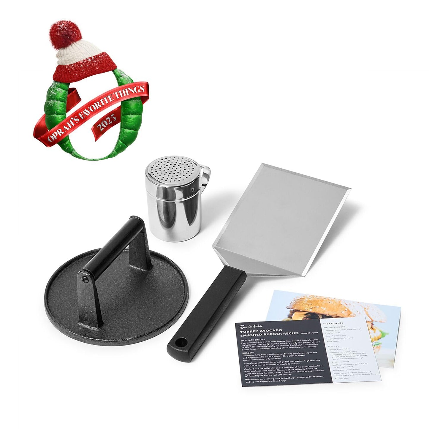 Sur La Table Smash Burger Kit Black