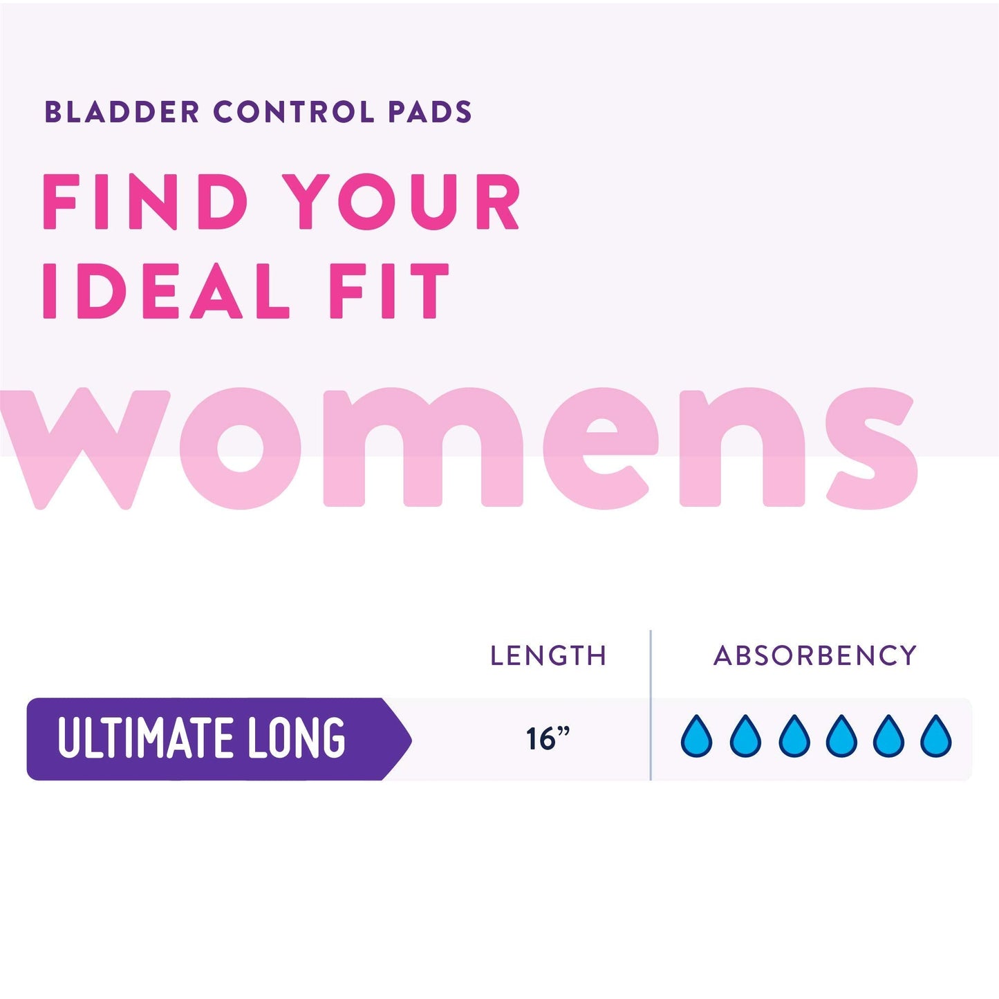 Prevail Bladder Control Pad, 16 Inch, Heavy Absorbency, PV-923 - Case of 132