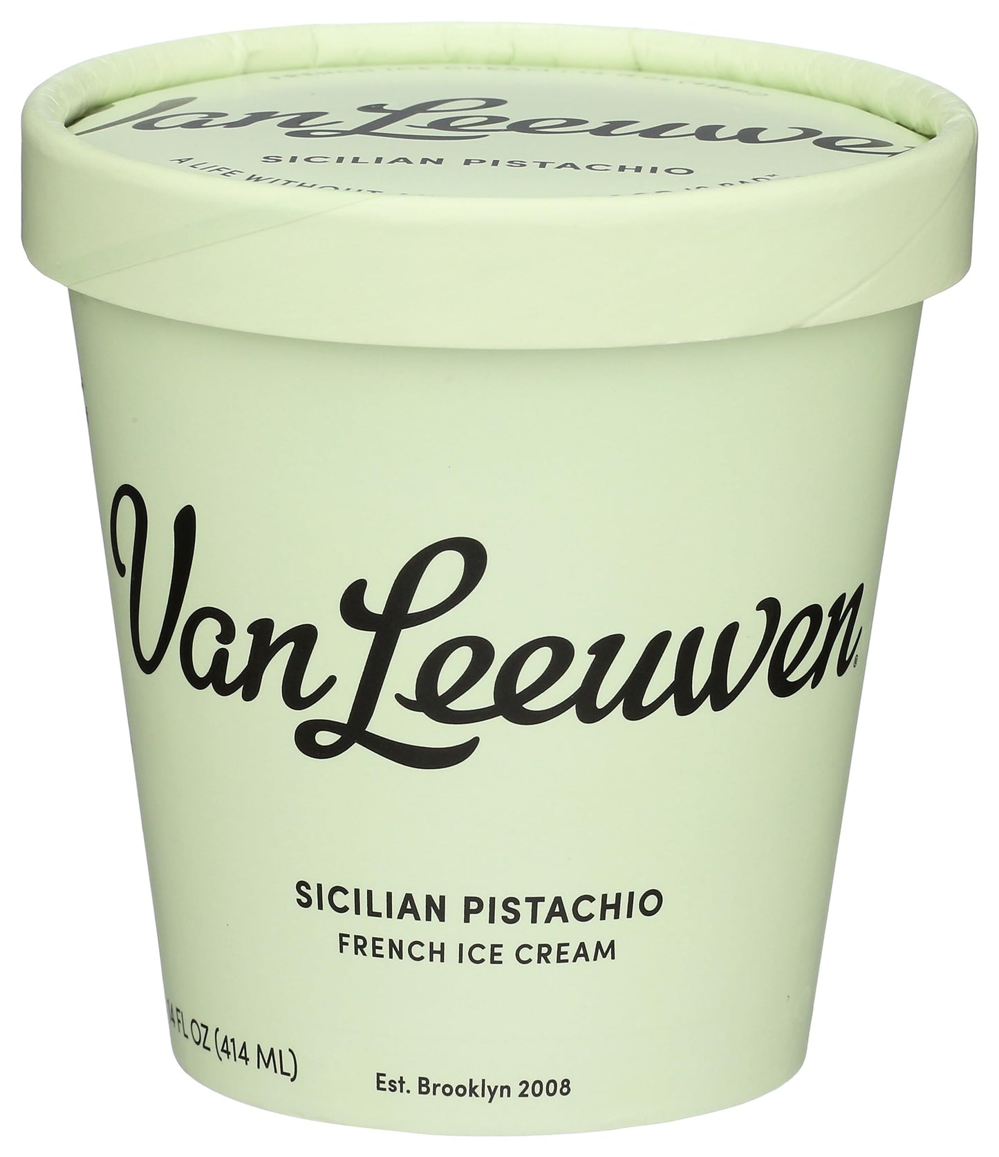 VAN LEEUWEN Pistachio Ice Cream, 14 FZ