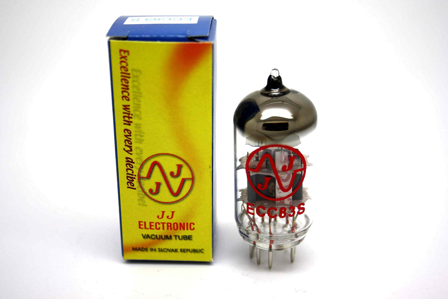 Premium Selected Ecc83 / 12Ax7 Preamp Vacuum Tube, Jj / Tesla Valve