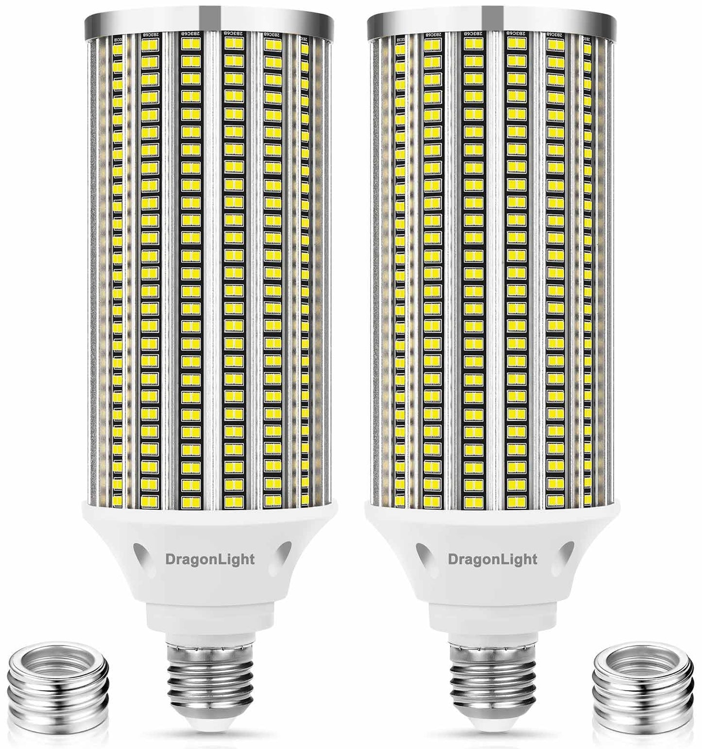 DragonLight 120W Super Bright LED Corn Light Bulbs (800 Watt Equivalent) - E26/E39 Large Mogul Base LED Lamp 5000K Daylight 14,4