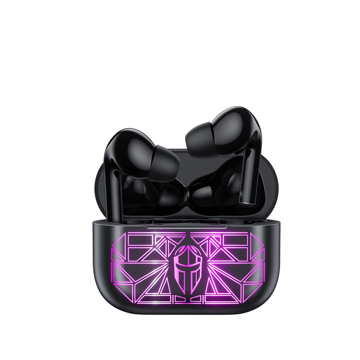 Neon Knight Nktws Low Latency Wireless Bluetooth(R) Gaming Earbuds 300 Hours Standby Waterproof Rated For True Wireless Gaming