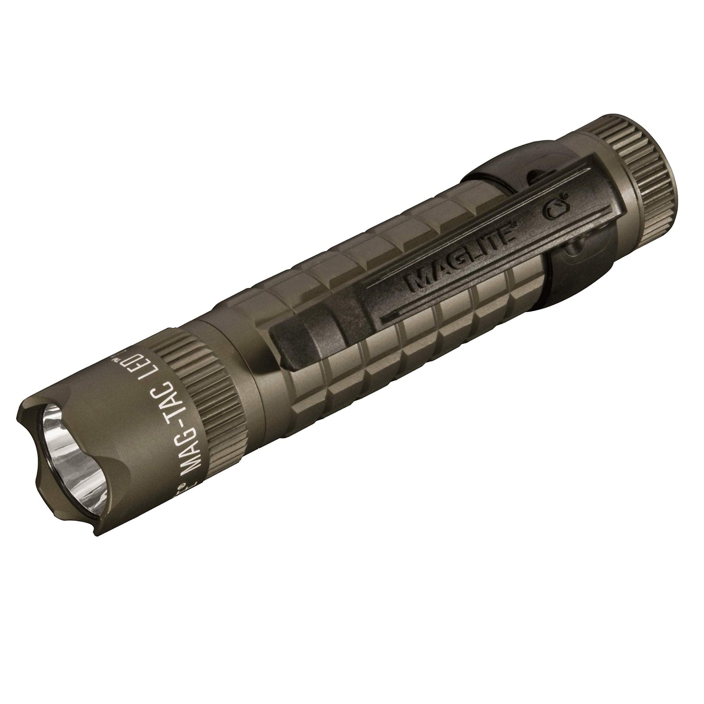 Maglite Mag-Tac Led 2-Cell Cr123 Flashlight - Crowned-Bezel Foliage Green - Sg2Lrb6
