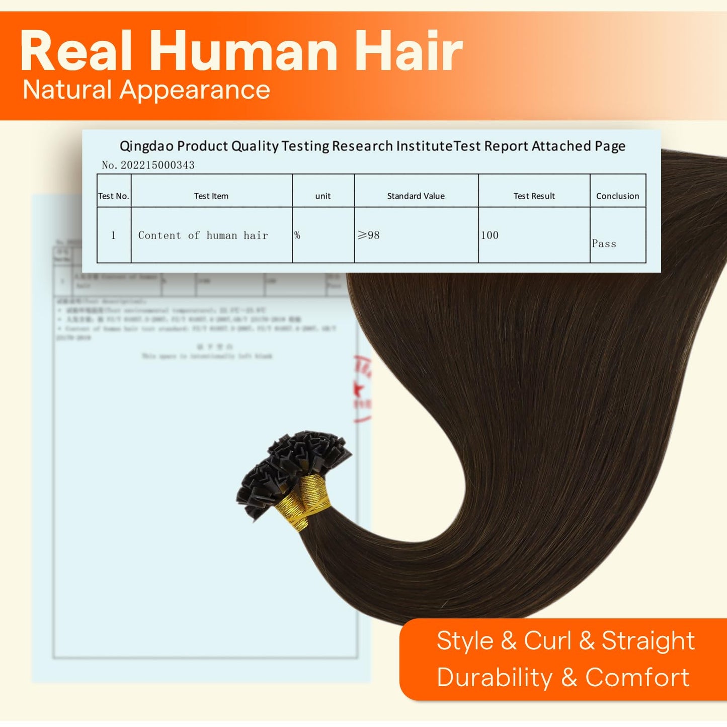 Full Shine K Tip Hair Extensions Real Human Hair Color 2 Dark Brown Ktip Human Hair Extensions 16 Inch Prebonded Keratin Tip Ext